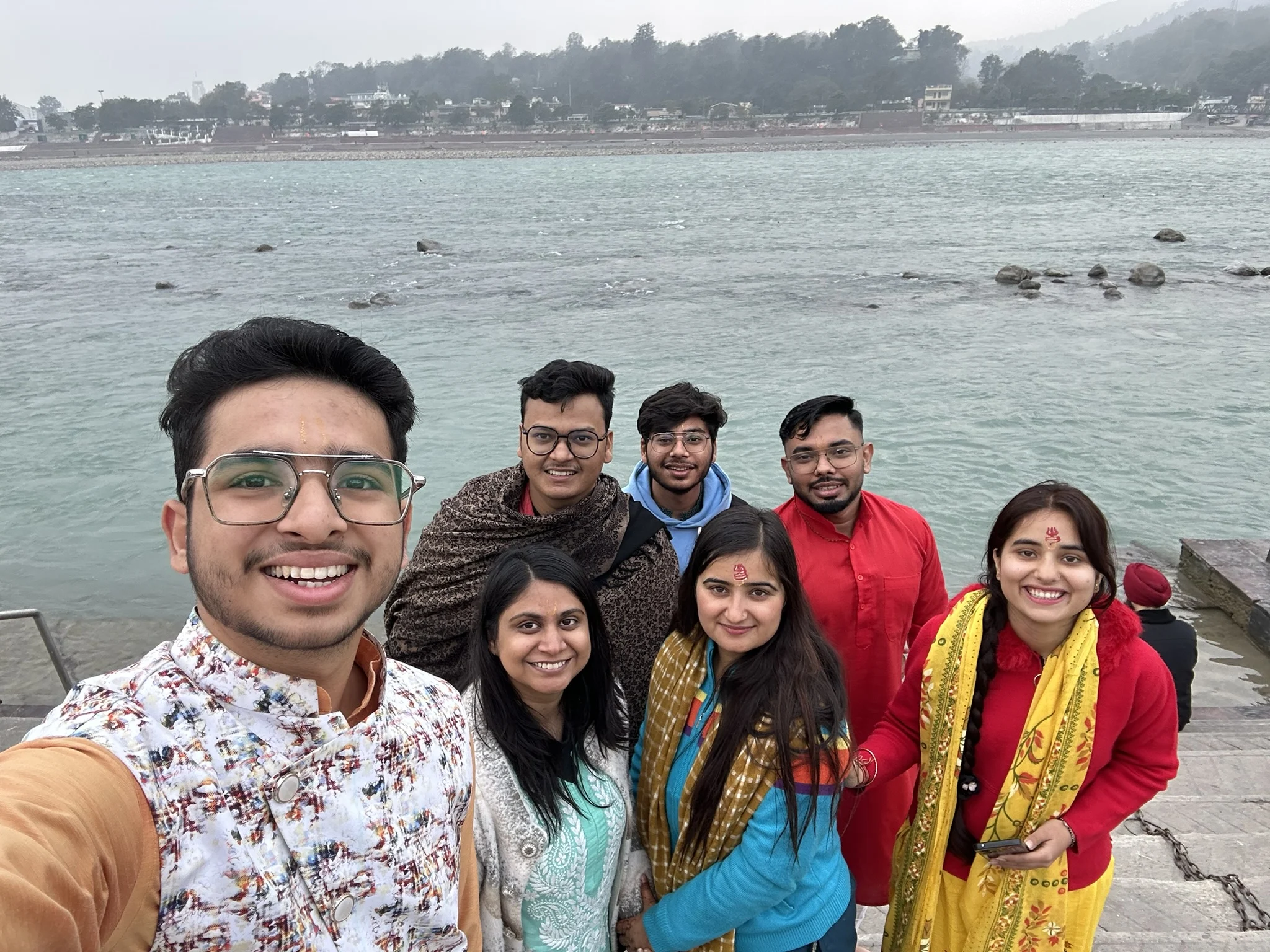 Youth enjoying at retreat location 7